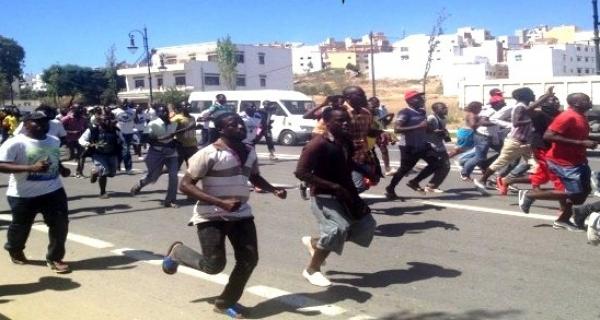 طنجة: مواجهة بين أفارقة وشباب مغاربة (فيديو)
