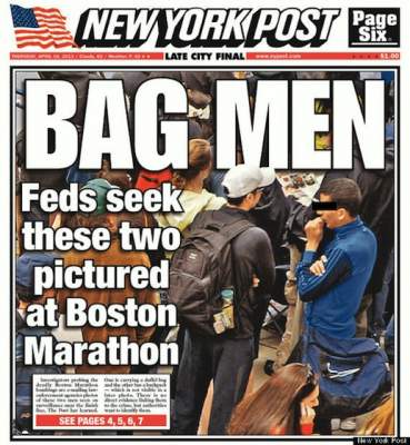 Photo of مغربيان يتابعان “نيويورك بوست” لنشرها صورهما بعد تفجيرات بوسطن كمشتبه بهما