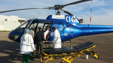 Photo of المروحية الطبية لوزارة الصحة تنقذ شابا تعرض لانسداد بالشرايين بالجهة الشرقية